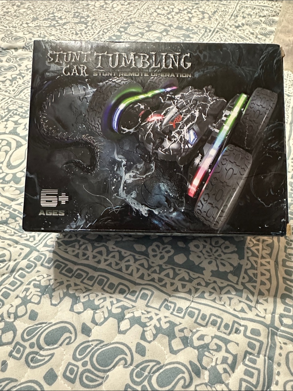 Stunt Tumbling RC Car with LED Light Rings